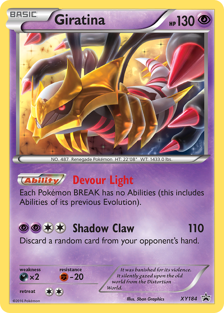 Giratina - XY Black Star Promos #XY184
