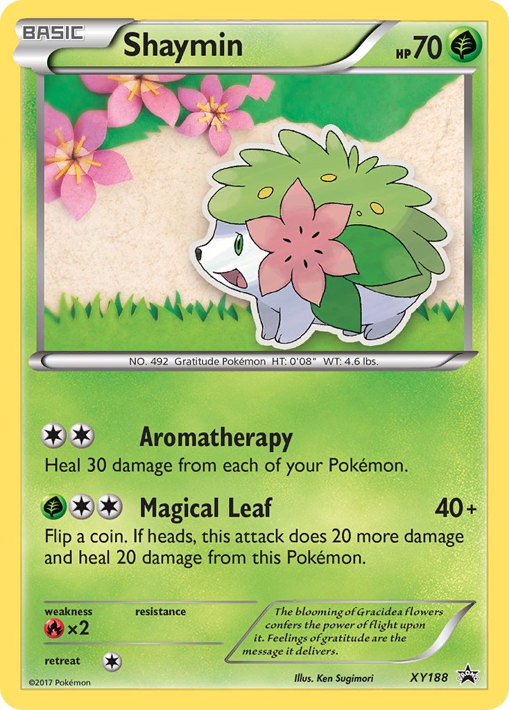 Shaymin - XY Black Star Promos #XY188