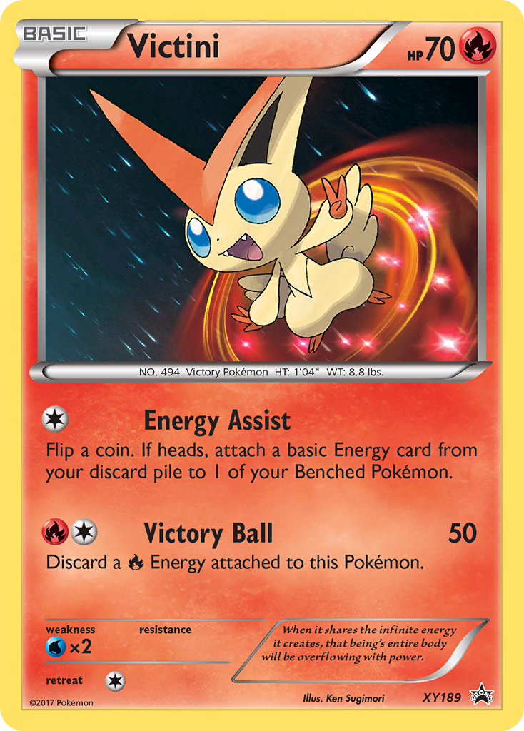 Victini - XY Black Star Promos #XY189