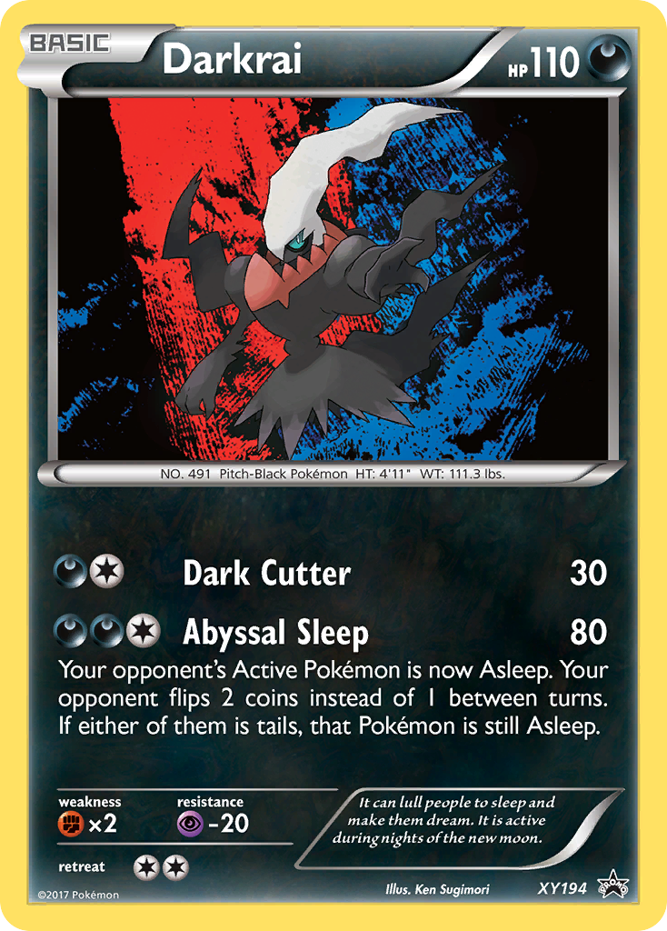 Darkrai - XY Black Star Promos #XY194