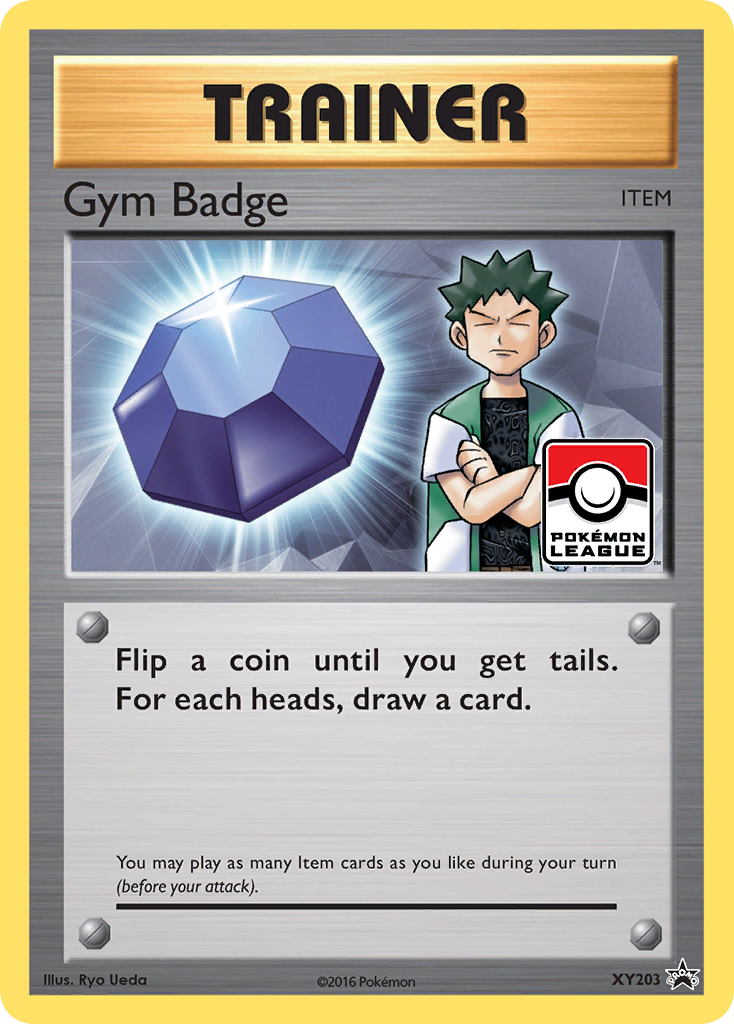 Gym Badge - XY Black Star Promos #XY203