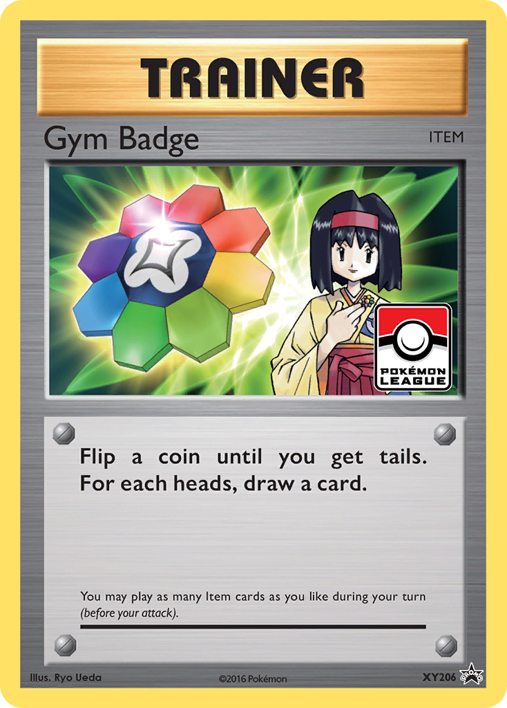 Gym Badge - XY Black Star Promos #XY206