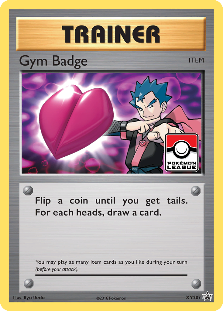 Gym Badge - XY Black Star Promos #XY207