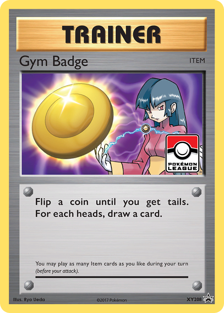 Gym Badge - XY Black Star Promos #XY208