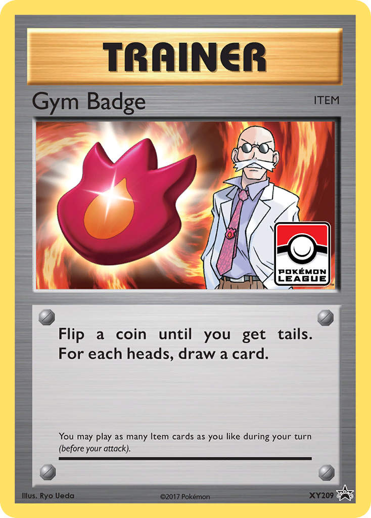 Gym Badge - XY Black Star Promos #XY209