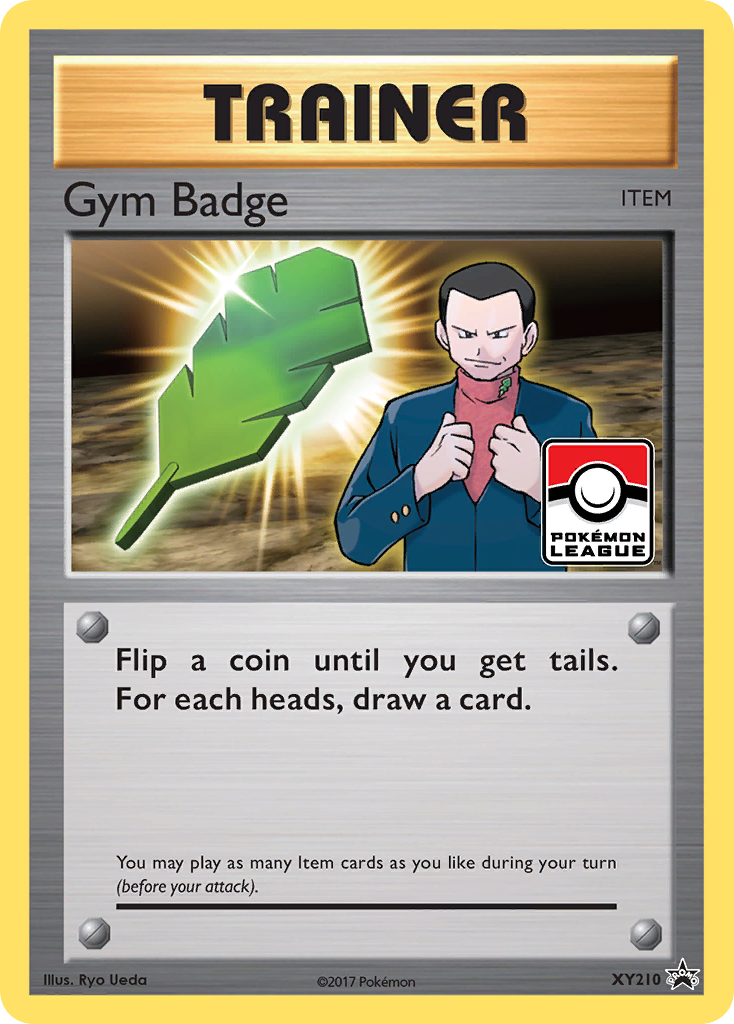 Gym Badge - XY Black Star Promos #XY210