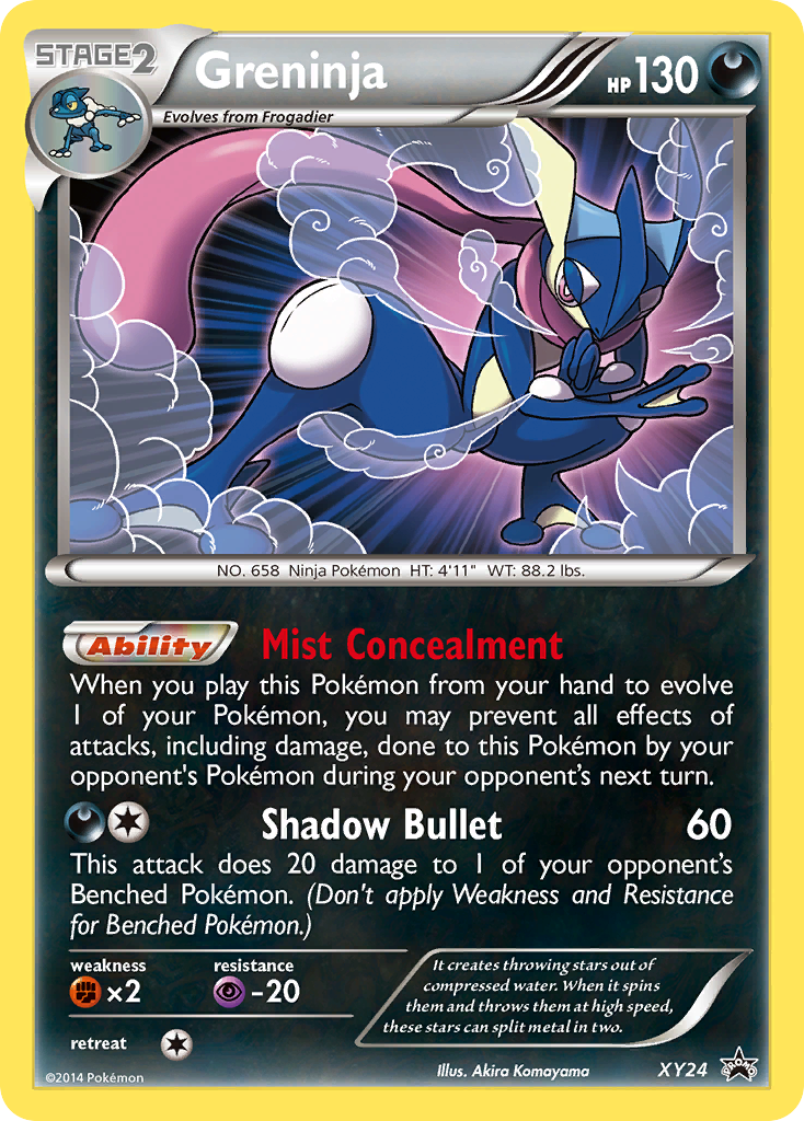 Greninja - XY Black Star Promos #XY24