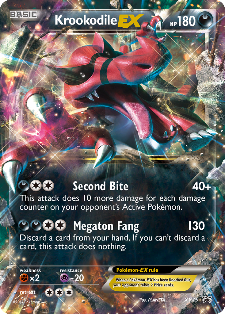 Krookodile-EX - XY Black Star Promos #XY25