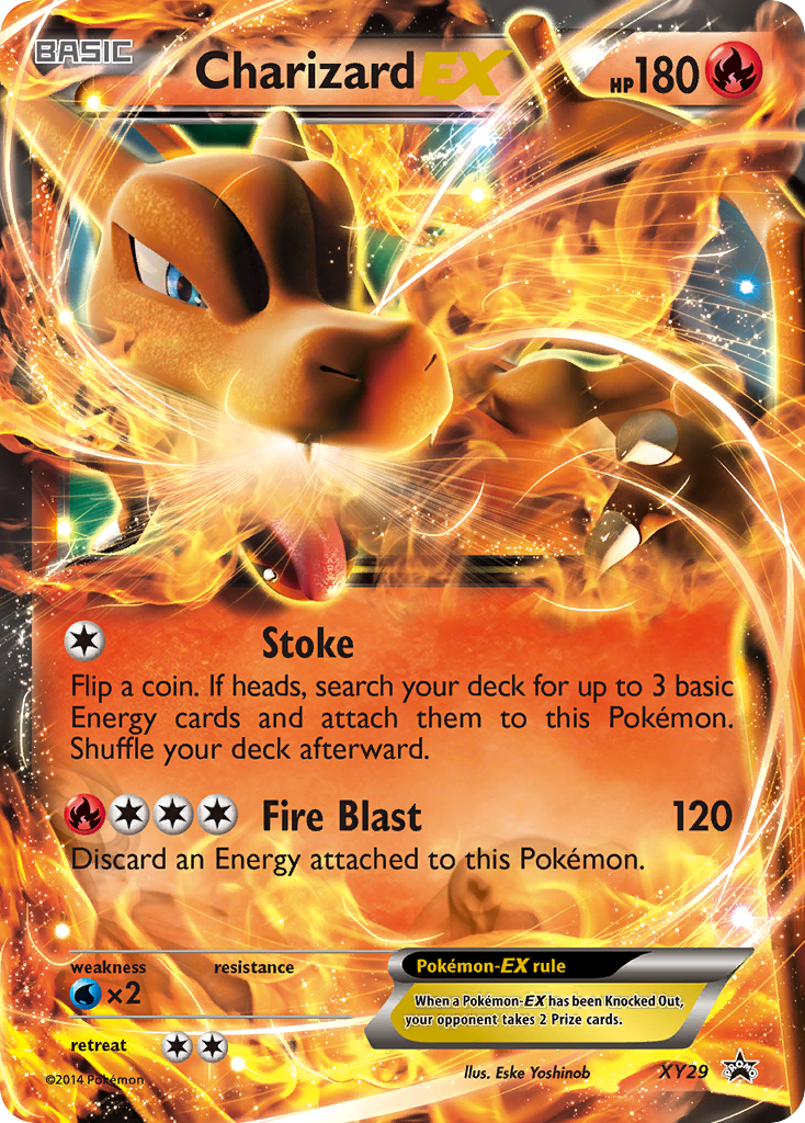 Charizard-EX - XY Black Star Promos #XY29