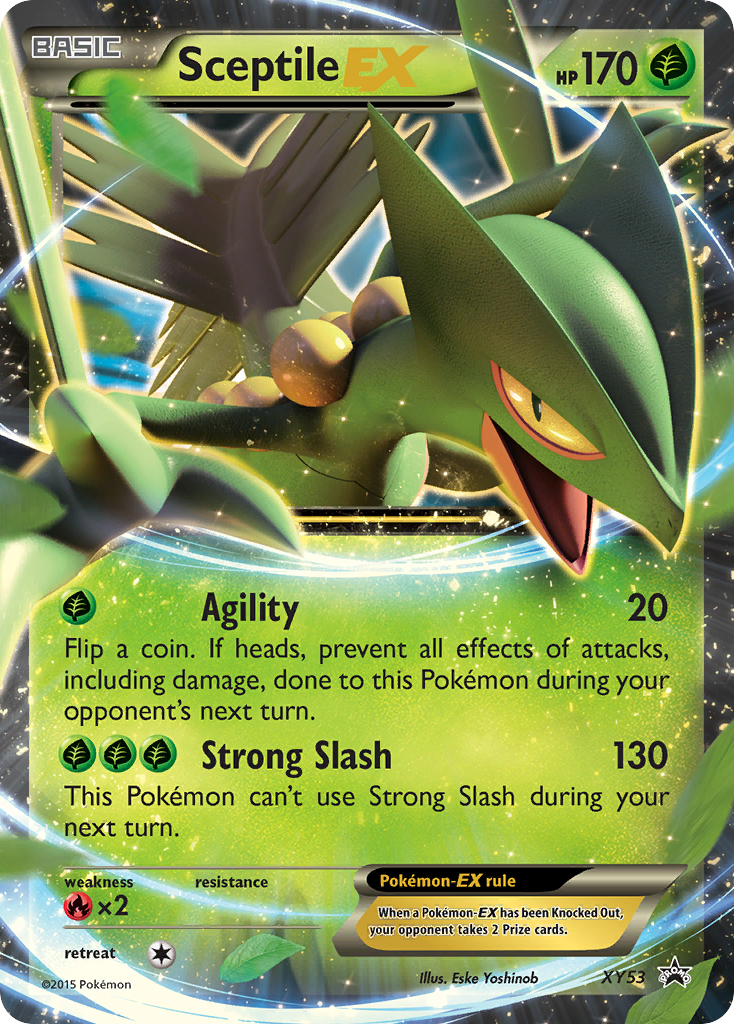 Sceptile-EX - XY Black Star Promos #XY53