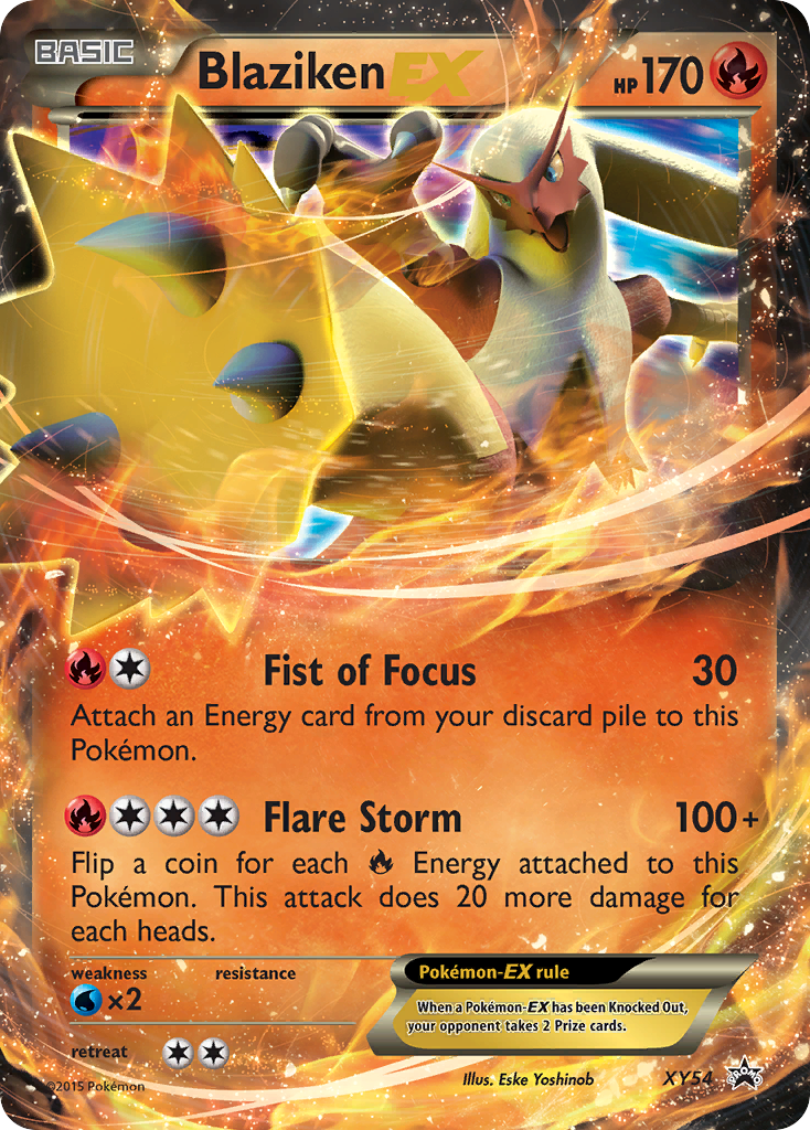 Blaziken-EX - XY Black Star Promos #XY54