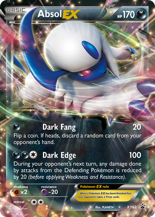 Absol-EX - XY Black Star Promos #XY62
