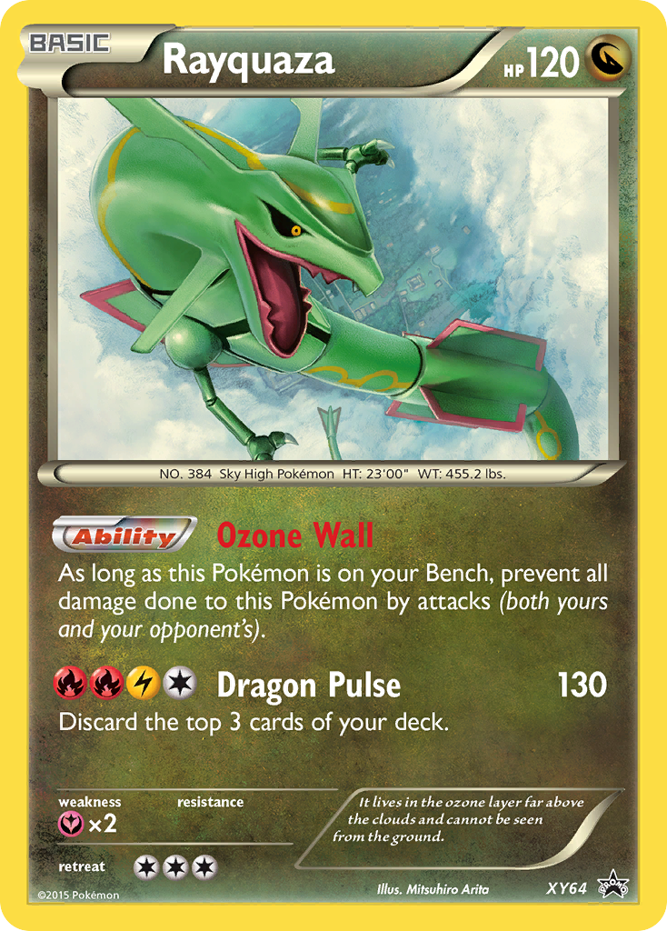 Rayquaza - XY Black Star Promos #XY64