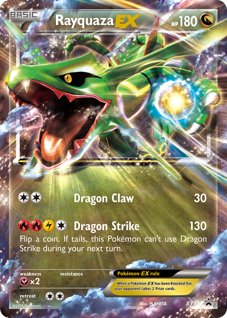 Rayquaza-EX - XY Black Star Promos #XY73