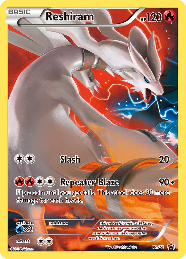 Reshiram - XY Black Star Promos #XY74