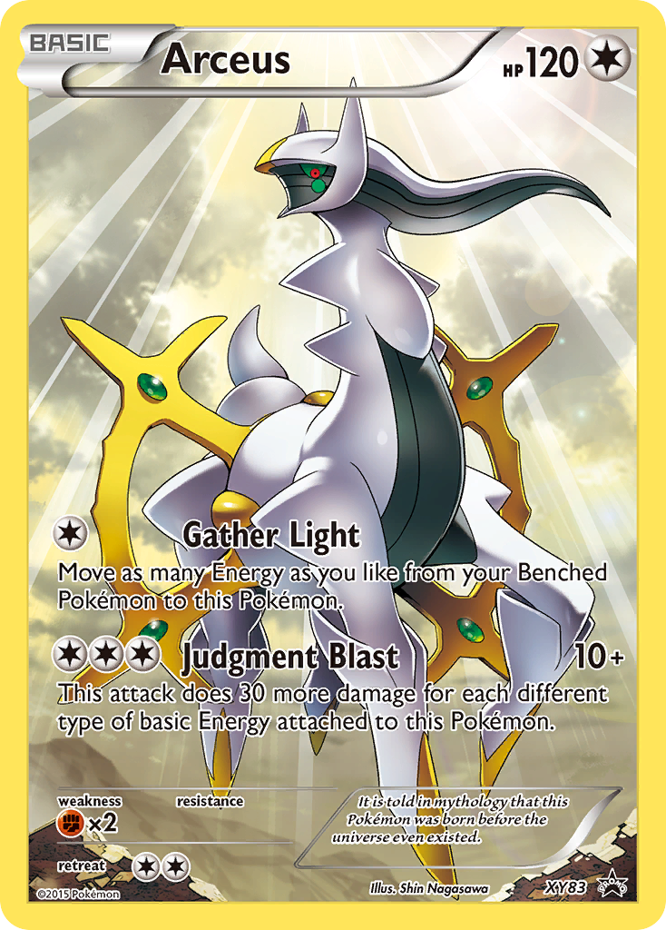Arceus - XY Black Star Promos #XY83