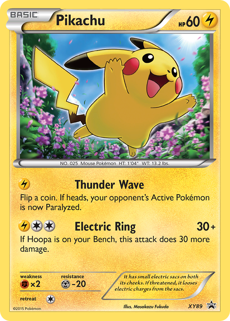 Pikachu - XY Black Star Promos #XY89