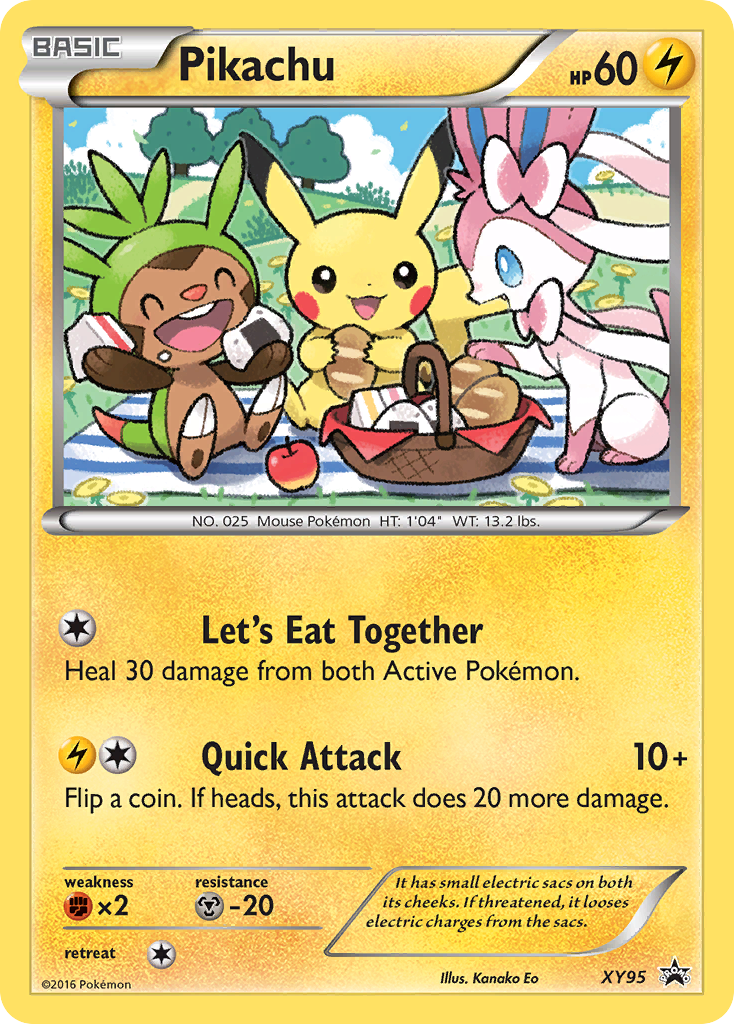 Pikachu - XY Black Star Promos #XY95
