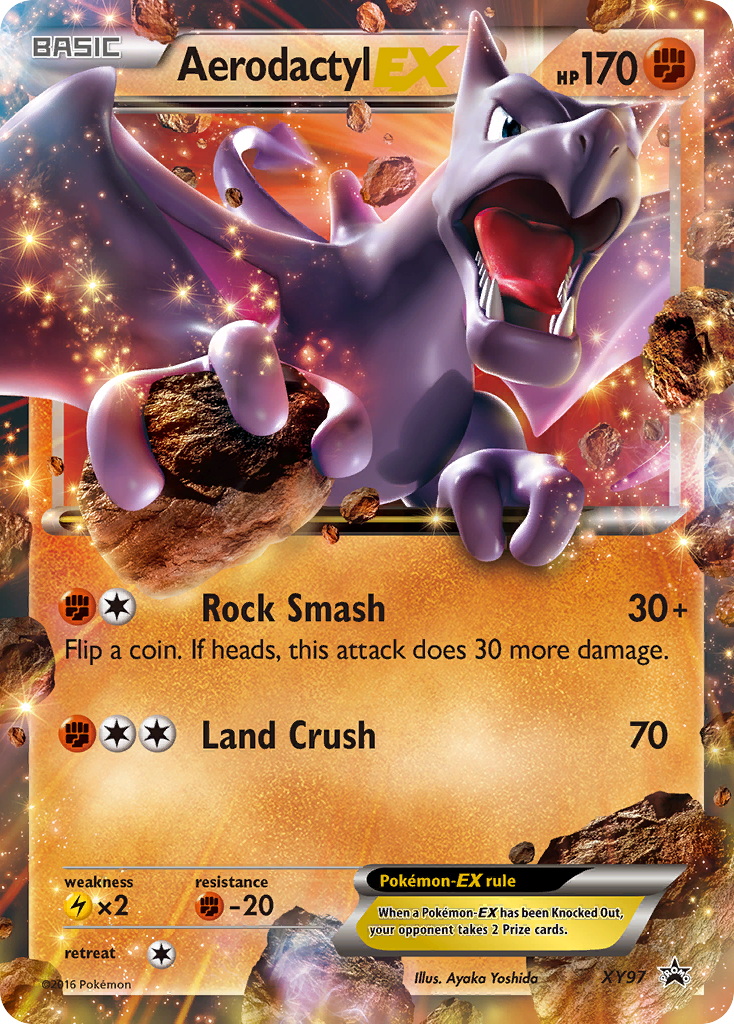 Aerodactyl-EX - XY Black Star Promos #XY97